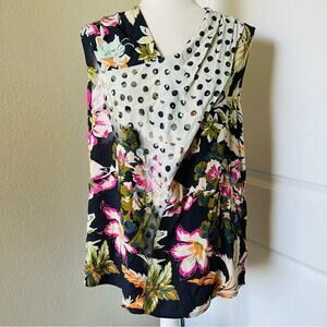 Soft Surroundings Flor De Pluma Tank